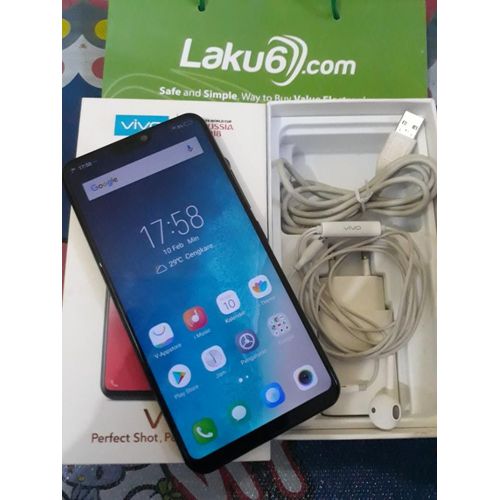 Jual Vivo V9 64gb Black Bekas