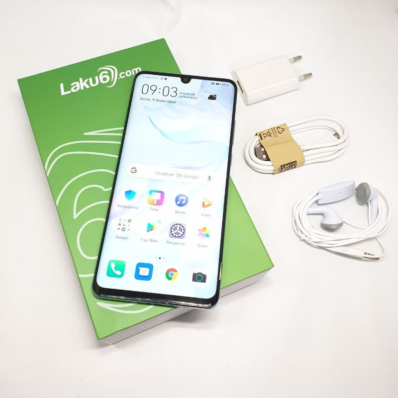 Jual Huawei P30 Pro 256gb Breathing Crystal Bekas