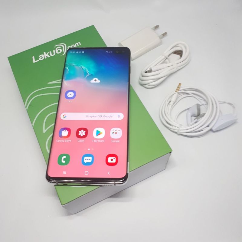 Jual Samsung Galaxy S10 Plus 512gb Ceramic White Bekas