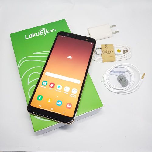 Jual Samsung Galaxy A6 Plus 2018 32gb Gold Bekas