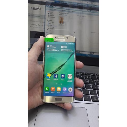 Jual Samsung Galaxy S6 Edge 64gb Gold Platinum Bekas