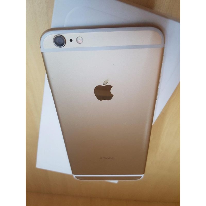 Jual Apple iPhone 6 Plus 64gb gold Bekas