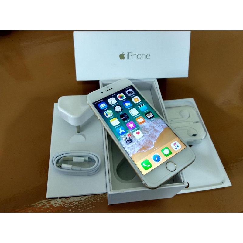 Jual Apple iPhone 6 64gb gold Bekas