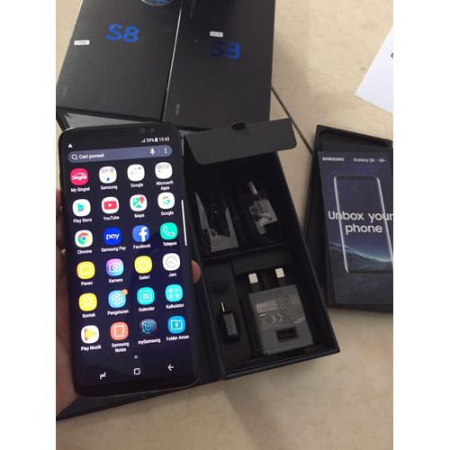 Jual Samsung Galaxy S8 64gb Midnight Black Bekas