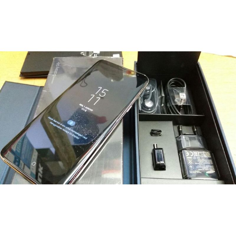 Jual Samsung Galaxy S8 Plus 64gb Midnight Black Bekas