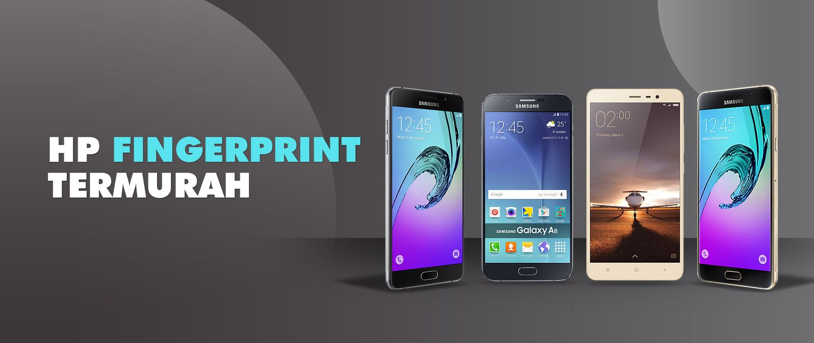 4 Handphone Berfitur Fingerprint Murah