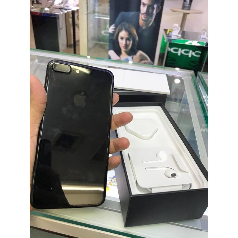 Jual Apple iPhone 7 Plus 128gb jet black Bekas