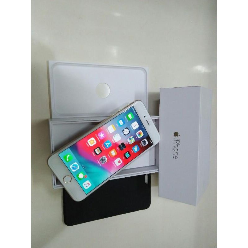 Jual Apple iPhone 6 Plus 64gb gold Bekas