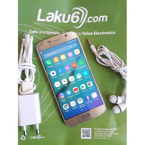 Jual Samsung Galaxy S6 32gb Gold Platinum Bekas