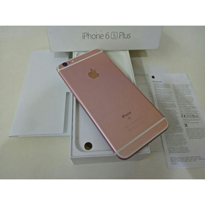 Jual Apple iPhone 6S Plus 128gb rose gold Bekas