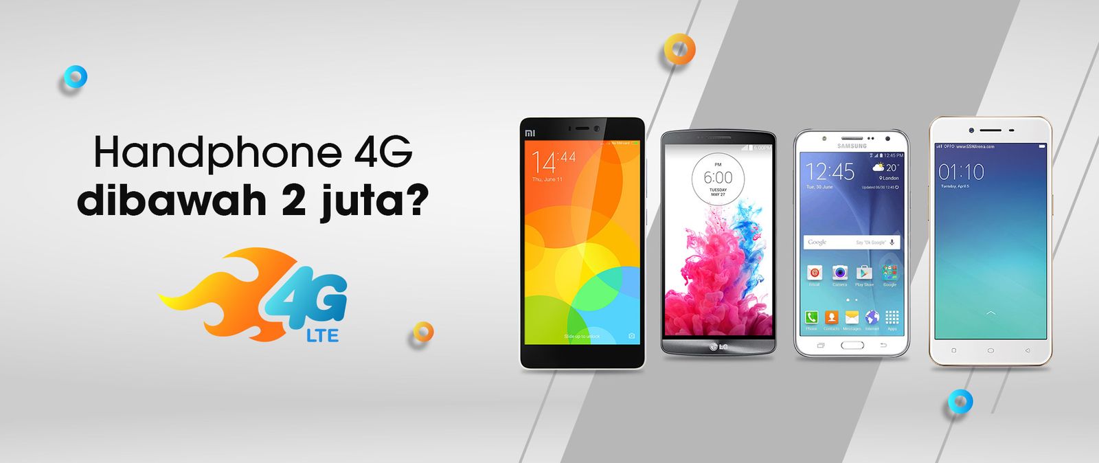 Handphone 4G Terbaik dibawah 2 Juta