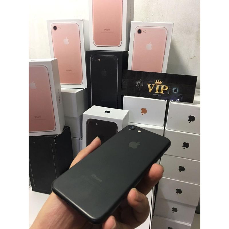 Jual Apple iPhone 7 128gb jet black, rose gold, black Bekas