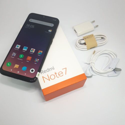 Jual Xiaomi Redmi Note 7 64gb Black Bekas