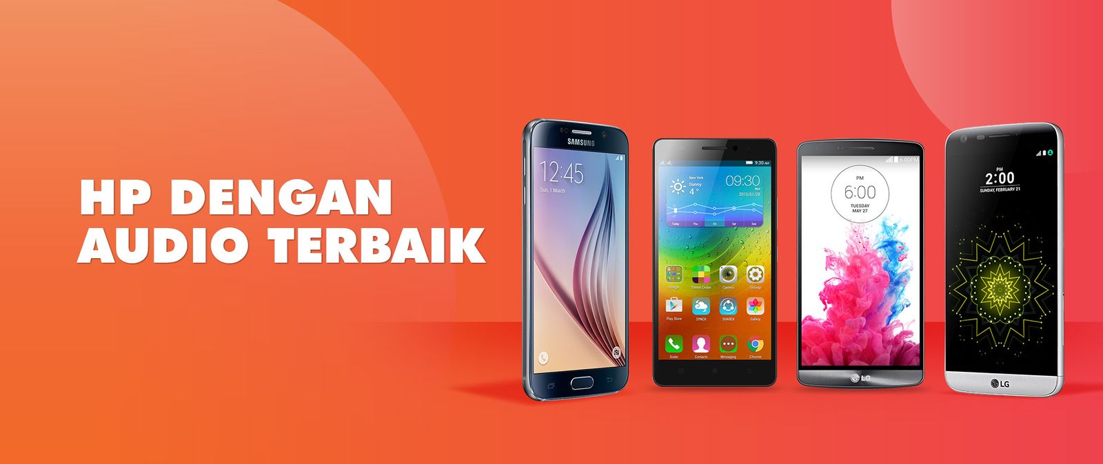 4 Handphone Terjangkau Dengan Kualitas Audio Terbaik