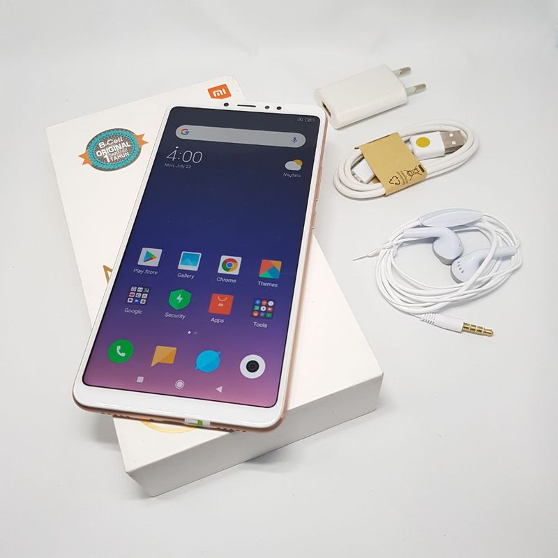 Contoh HP Xiomi Jual Xiaomi Mi Max 3 128gb Champagne Gold Bekas